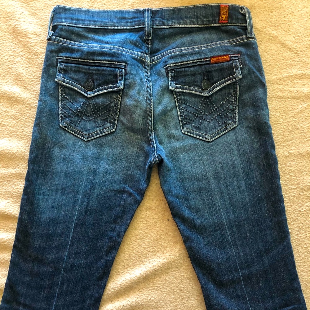 7 For All Mankind designer jeans, Size 25